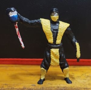 Mortal Kombat Scorpion Mini Model